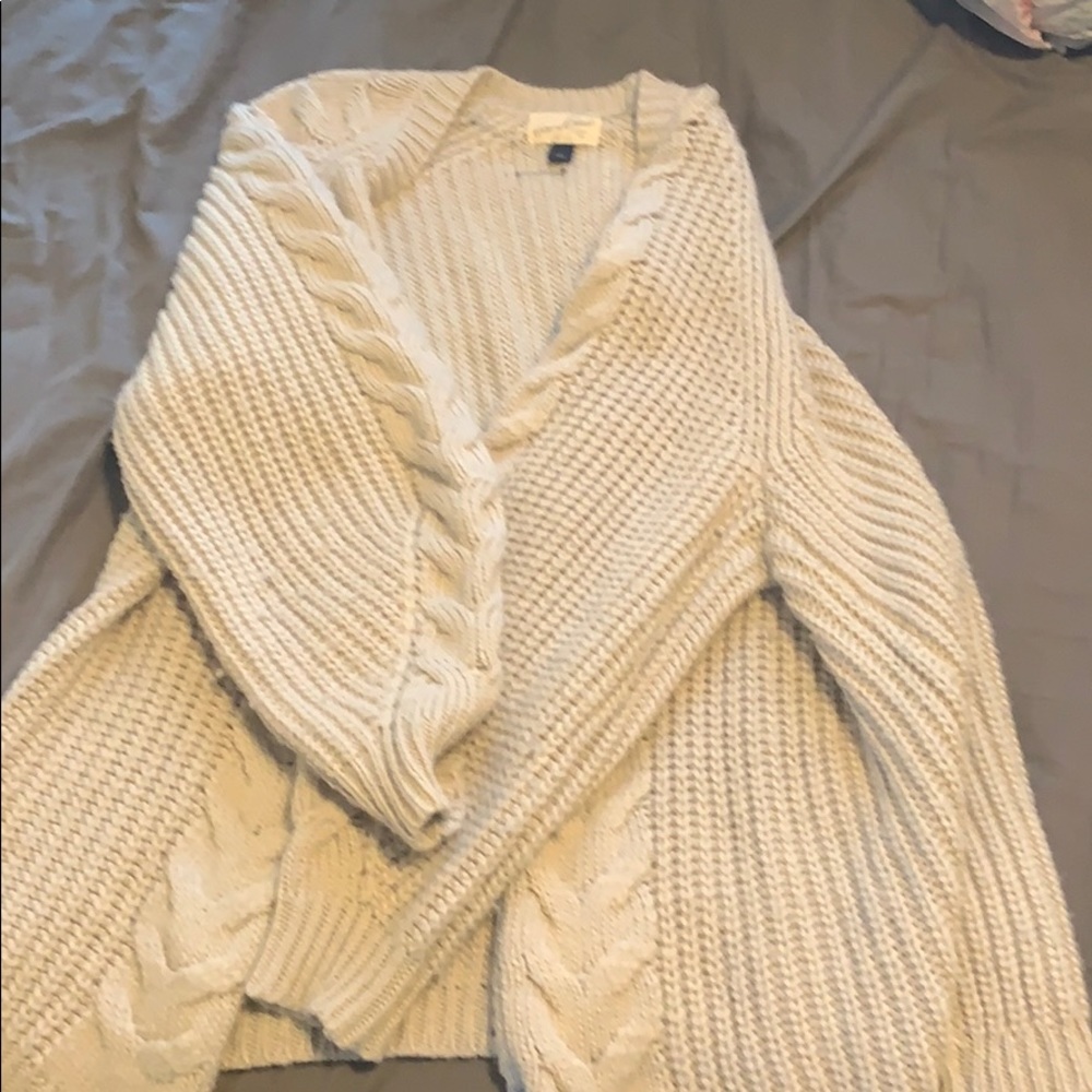 Oatmeal chunky cardigan